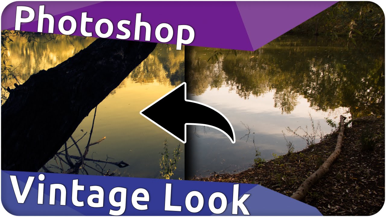 Photoshop Tutorial - Vintage Look Erstellen