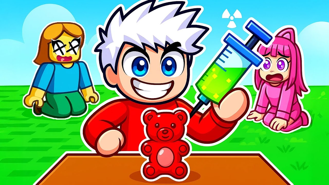 GRAMY w ZATRUTE ŻELKI w ROBLOX!