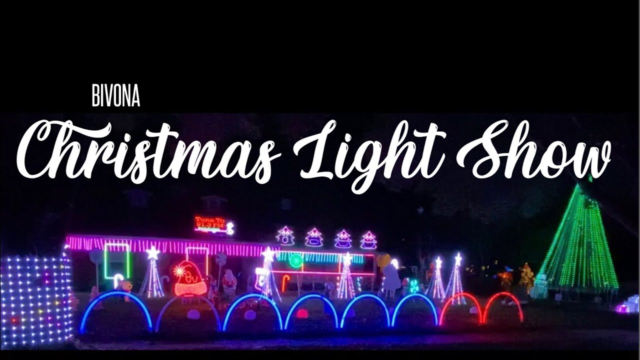 Bivona Christmas Light Show