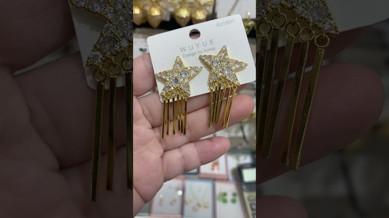 Zircon Earrings Wholesale#zirconearrings #earringswholesale #earringsbusiness #earrings