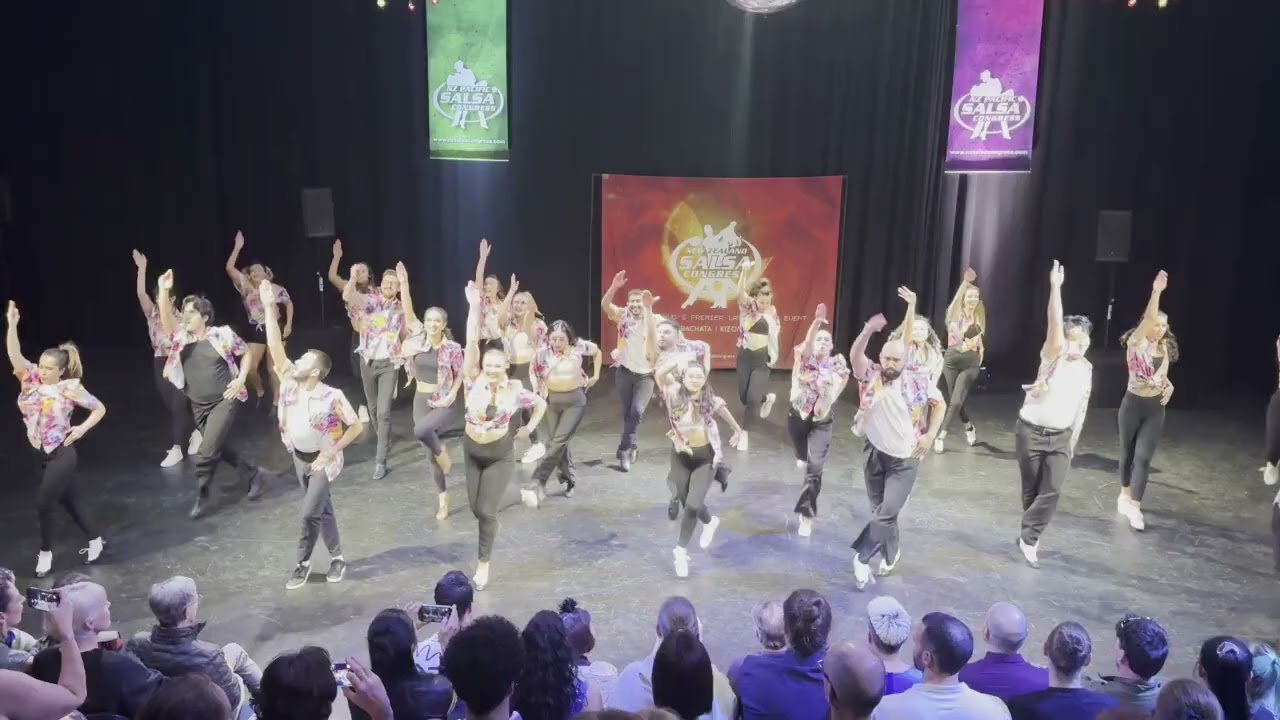 NZ Salsa Congress 2025 Pipon & Katherine Cuban Salsa Bootcamp Team