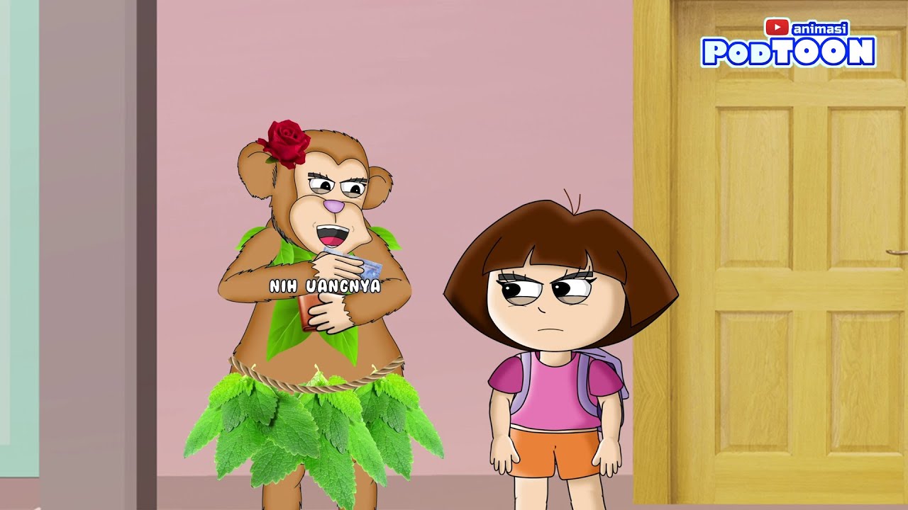 KETIKA DORA DISURUH KE WARUNG - Animasi Podtoon