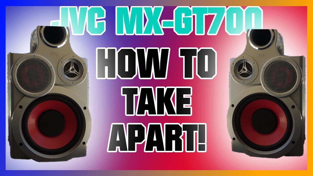 Разбираем JVC MX-GT700! + Бесплатная воздушная экскурсия!
