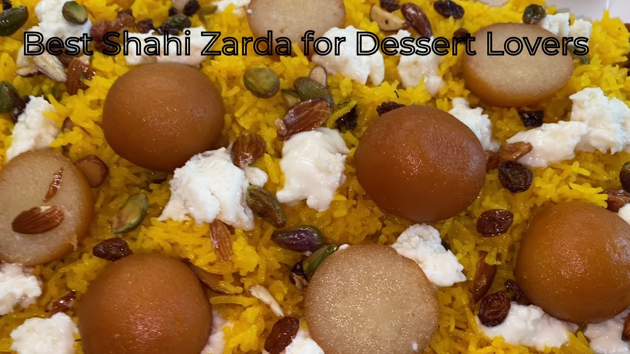 Shahi zarda recipe | Sweet rice recipe | Shadiyon wala zarda recipe | Dawat wala zarda recipe