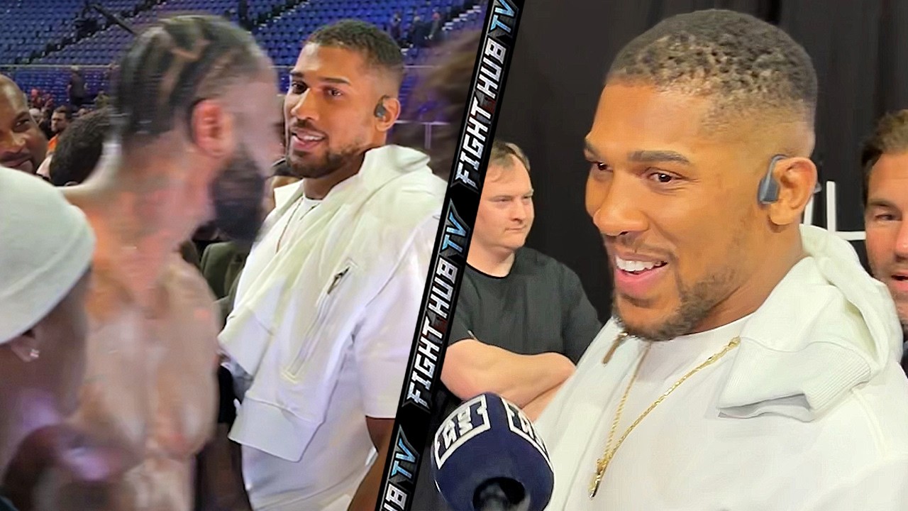 Деонтей Уайлдер противостоит Джошуа и говорит ему: &laquo;Давай сделаем это!&raquo; после победы над Чисорой!