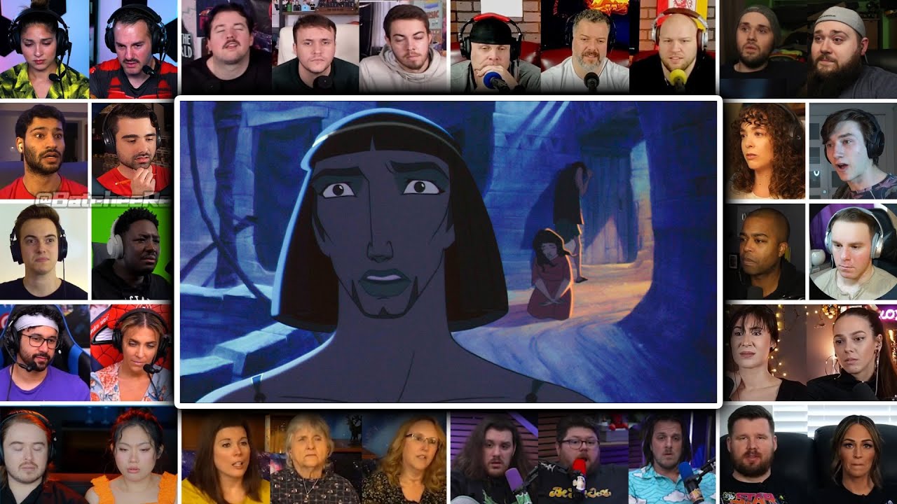Moses Meets His Siblings | The Prince of Egypt (1998) Reaction Mashup
