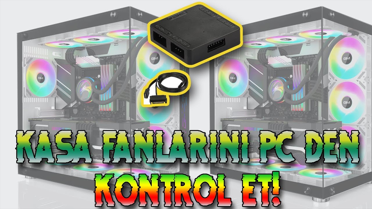 DeepCool RGB conventer ne işe yarar? | PC den ARGB Fan Kontrolü Nasıl Yapılır?