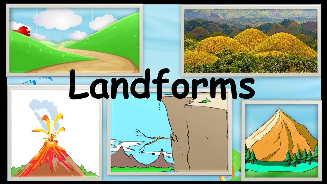 Learn About Landforms| Types of Landforms| Landforms of Earth|Teacher Lee