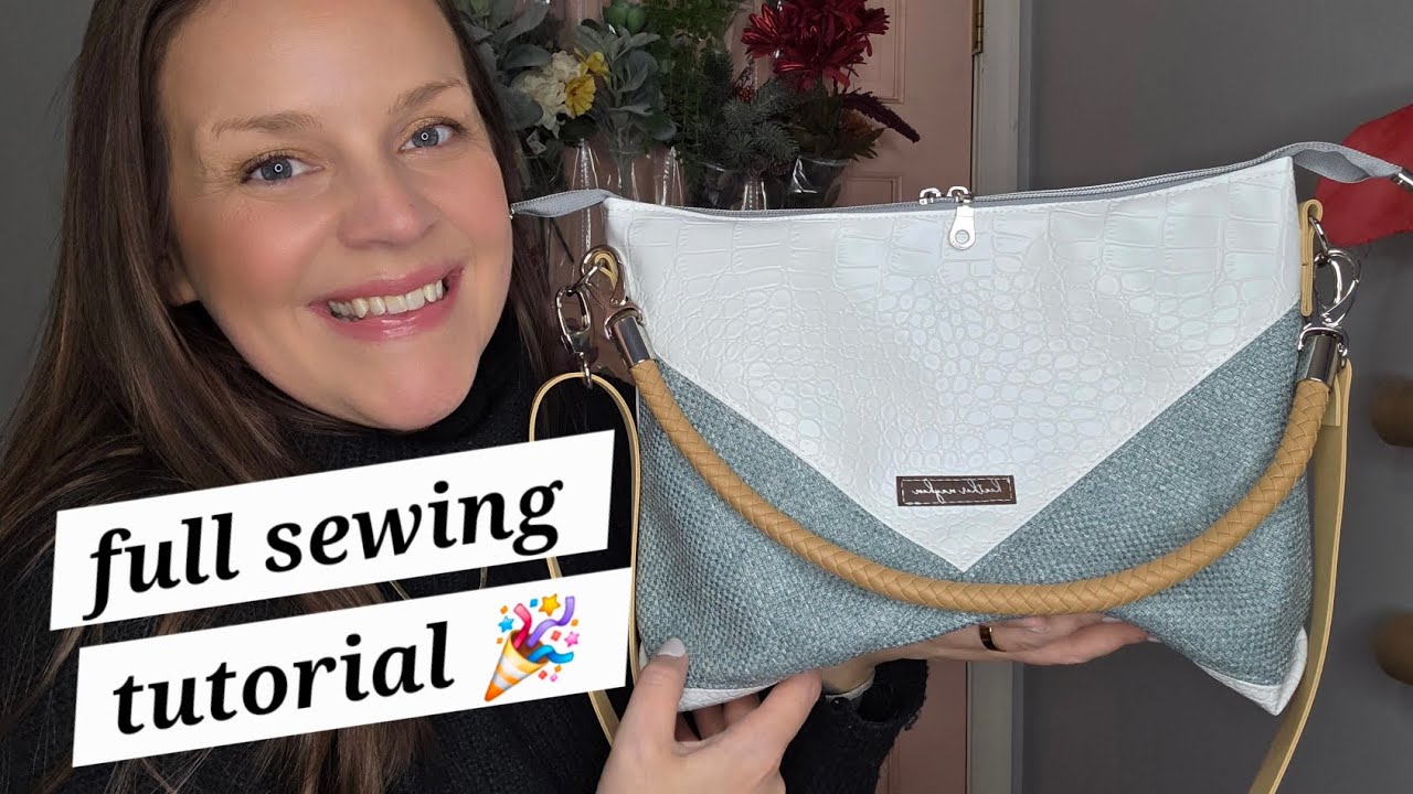 FULL Sewing Tutorial for the Alice Shoulder Bag 🎉 The perfect slouchy, sophisticated stunner 😍 
