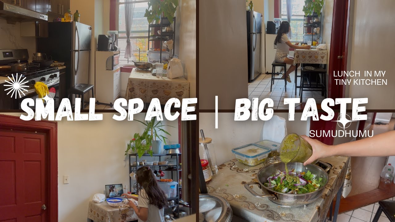 Another Lunch in my 65 Square Feet Kitchen.