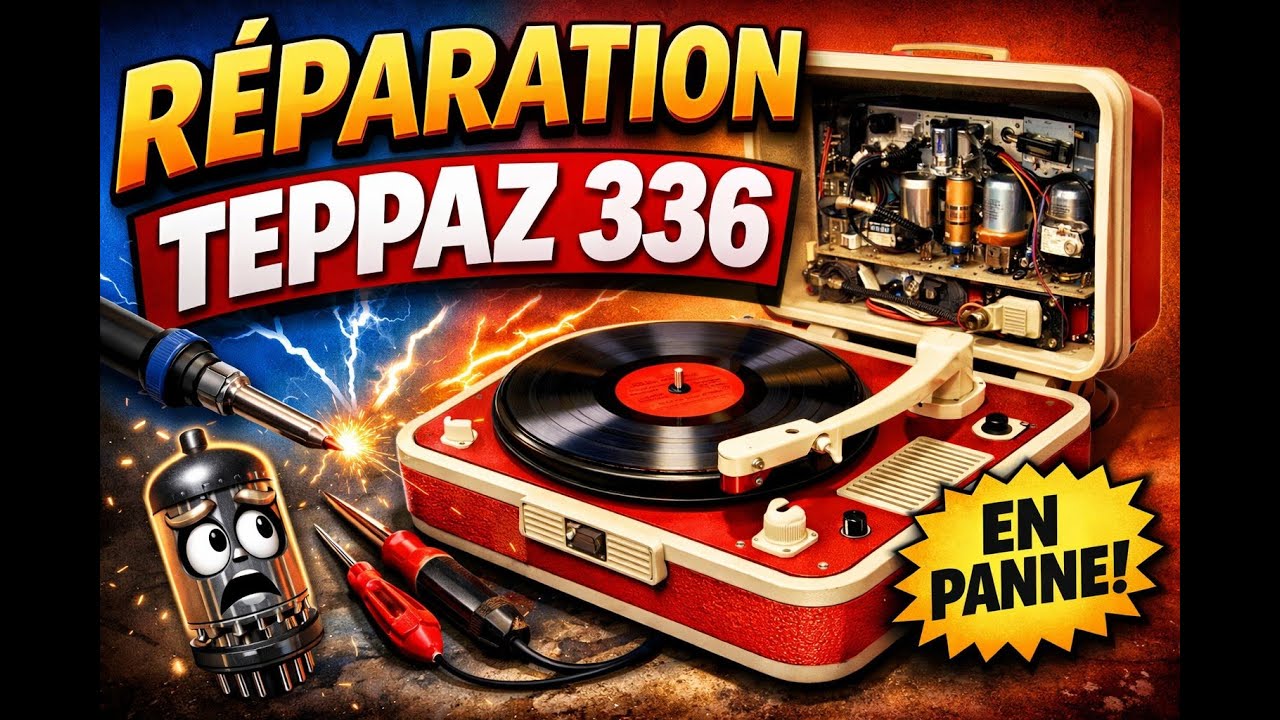 Réparation Teppaz 336
