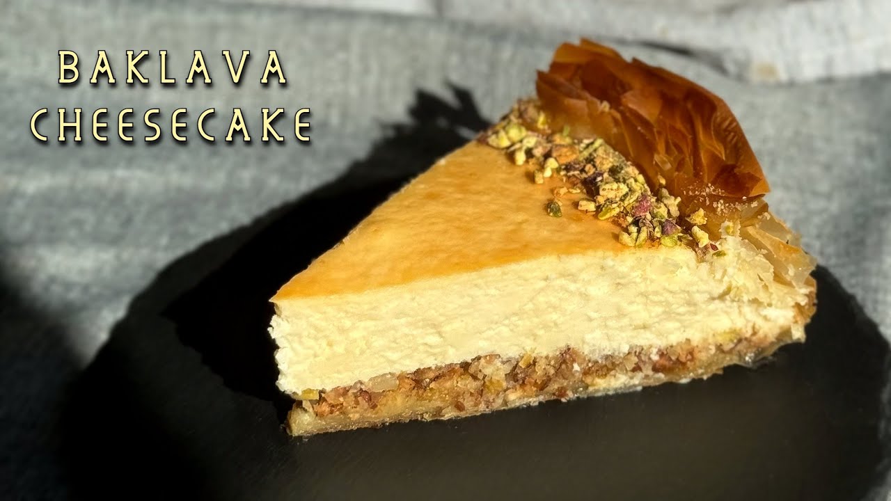 BAKLAVA CHEESECAKE za kojim je internet poludio | RECEPT