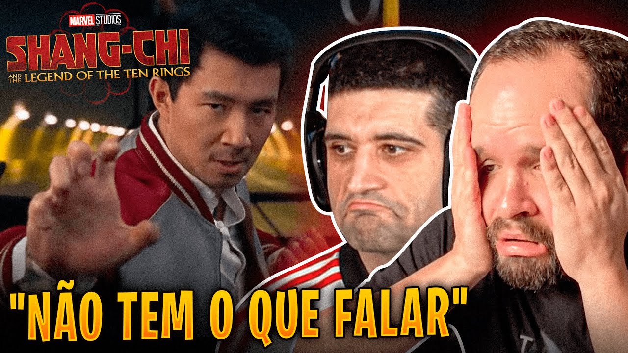 YOUTUBERS REAGINDO AO SHANG-CHI E A LENDA DOS DEZ ANÉIS