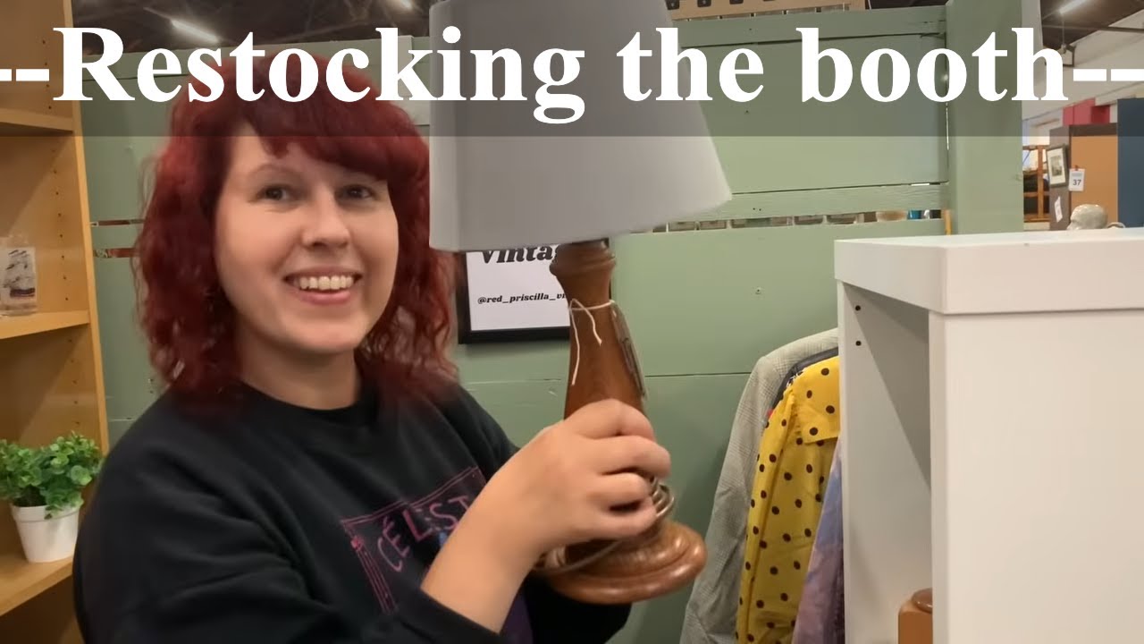 Restocking our Antiques Booth - and taking on another!!!