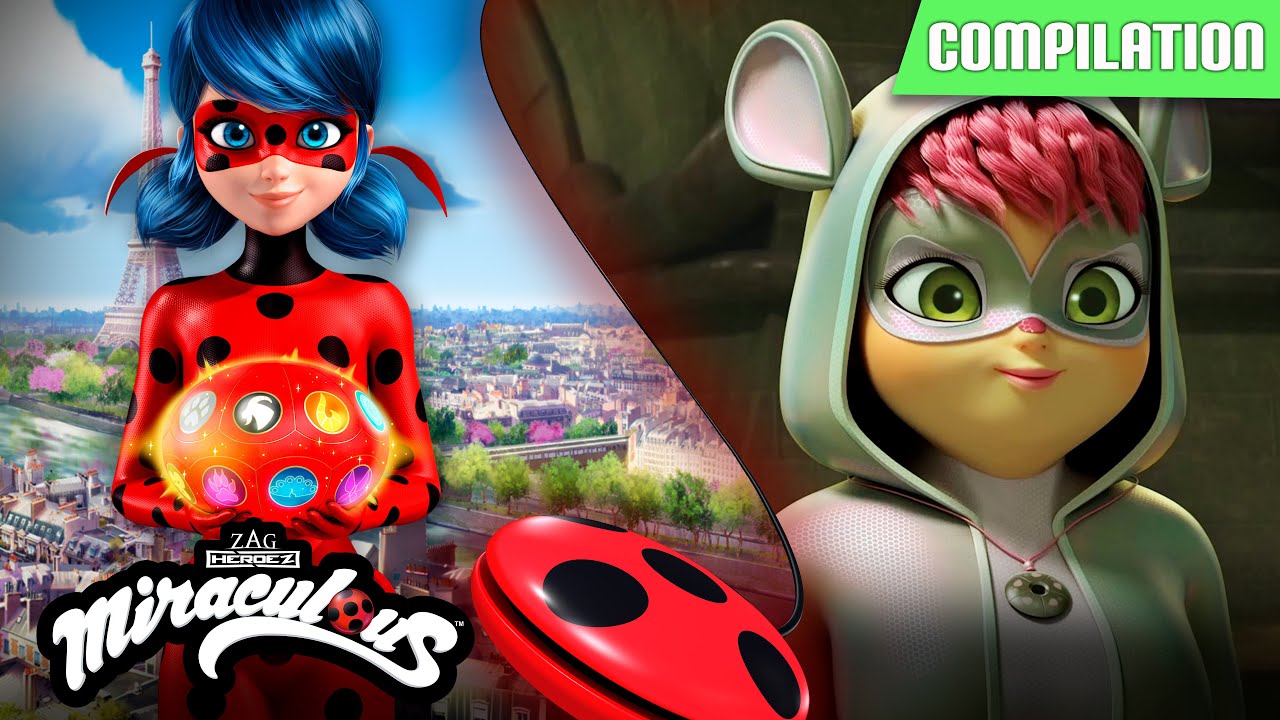 MIRACULOUS | 🐞 Сборник 🐾 ПОЛНЫЕ ЭПИЗОДЫ ▶️ [Габриэль Агрест - Мега-Пиявка] Сезон 4