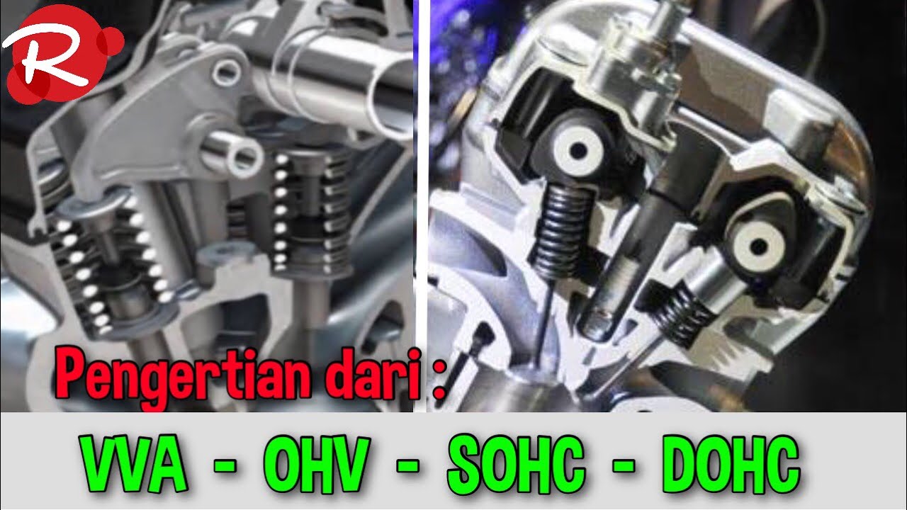 penjelasan istilah SOHC, OHV, DOHC #rayhanmotorpku