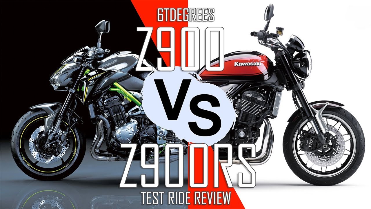 Обзор тест-драйва Z900 против Z900RS