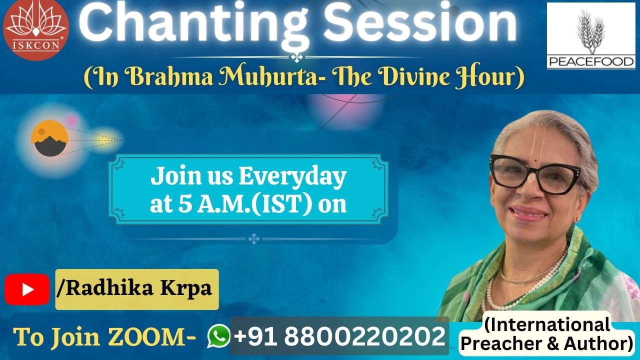 Chanting session day 1733..9.2.26#iskcon #meditation #spirituality #devotional #harekrishna #bhakti