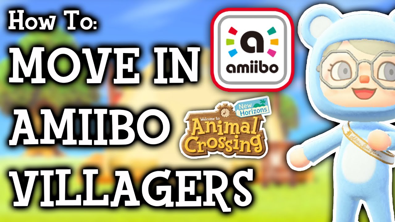 How To Move Villagers to Your Island With Amiibo Cards | Animal Crossing New Horizons