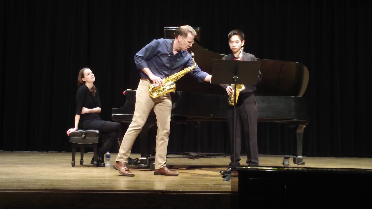 Timothy McAllister Masterclass, Andy Hall Saxophone Studio