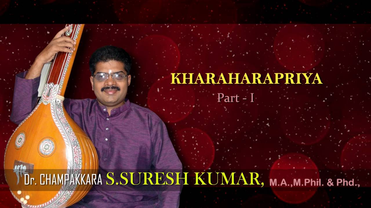 Kharaharapriya Raga (Part-1) for Beginners & Advance Students in Karnatic Classic Music.