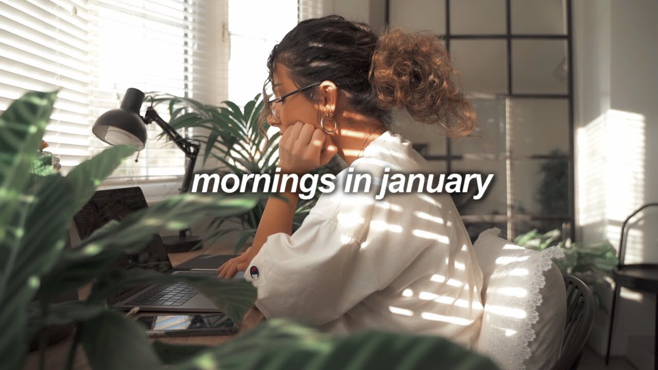 a cosy January morning & staying productive in the winter months | VLOG