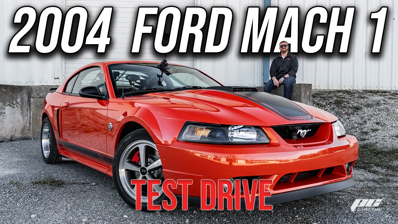 Тест-драйв Ford Mach 1 2004 года, цвет Competition Orange, 5-ступенчатая коробка передач, пробег ...