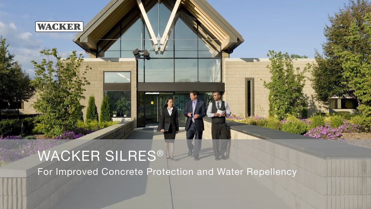 WACKER SILRES®  for Improved Concrete Protection and Water Repellency