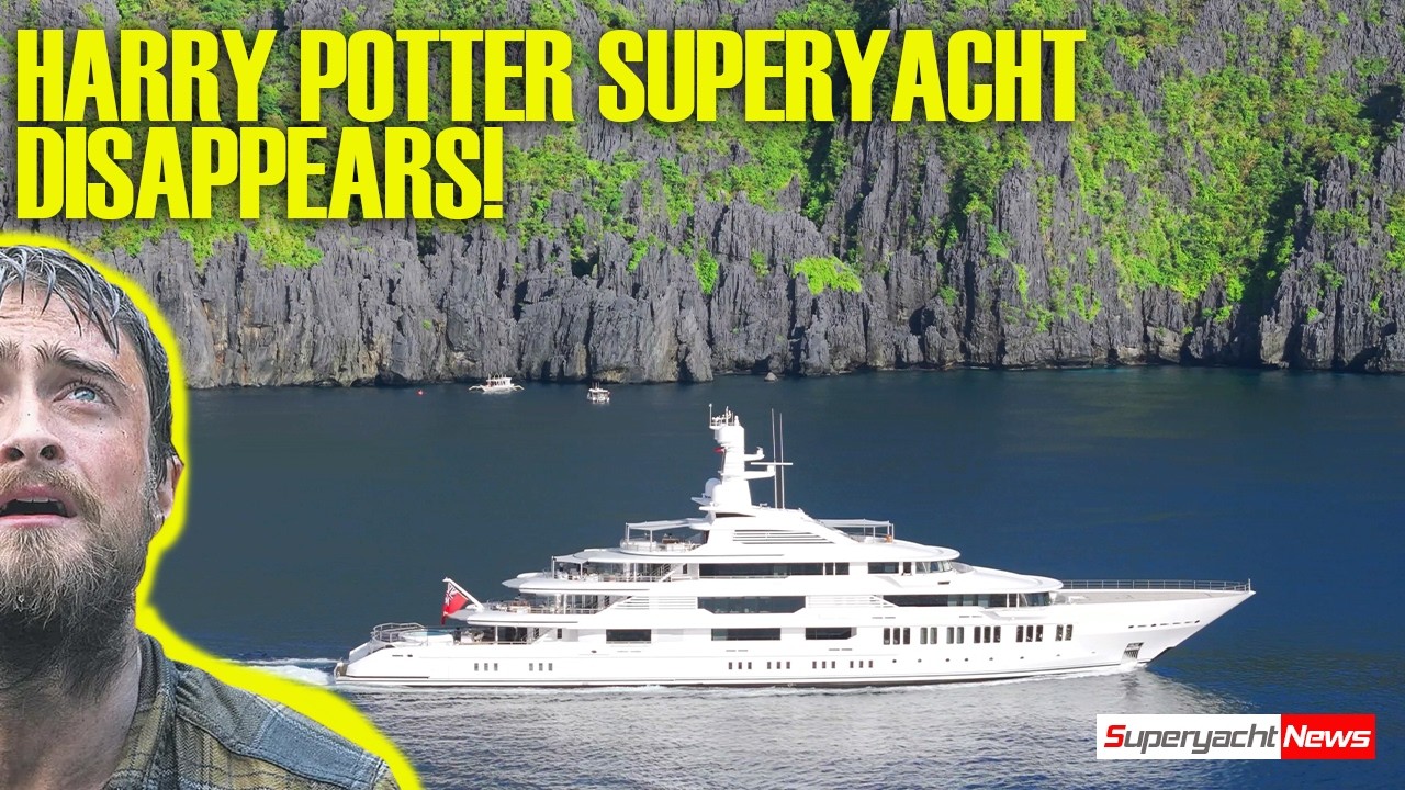Harry Potter's Superyacht Vanishes! | Another Egyptian Dive Boat Burns | SY News Ep563