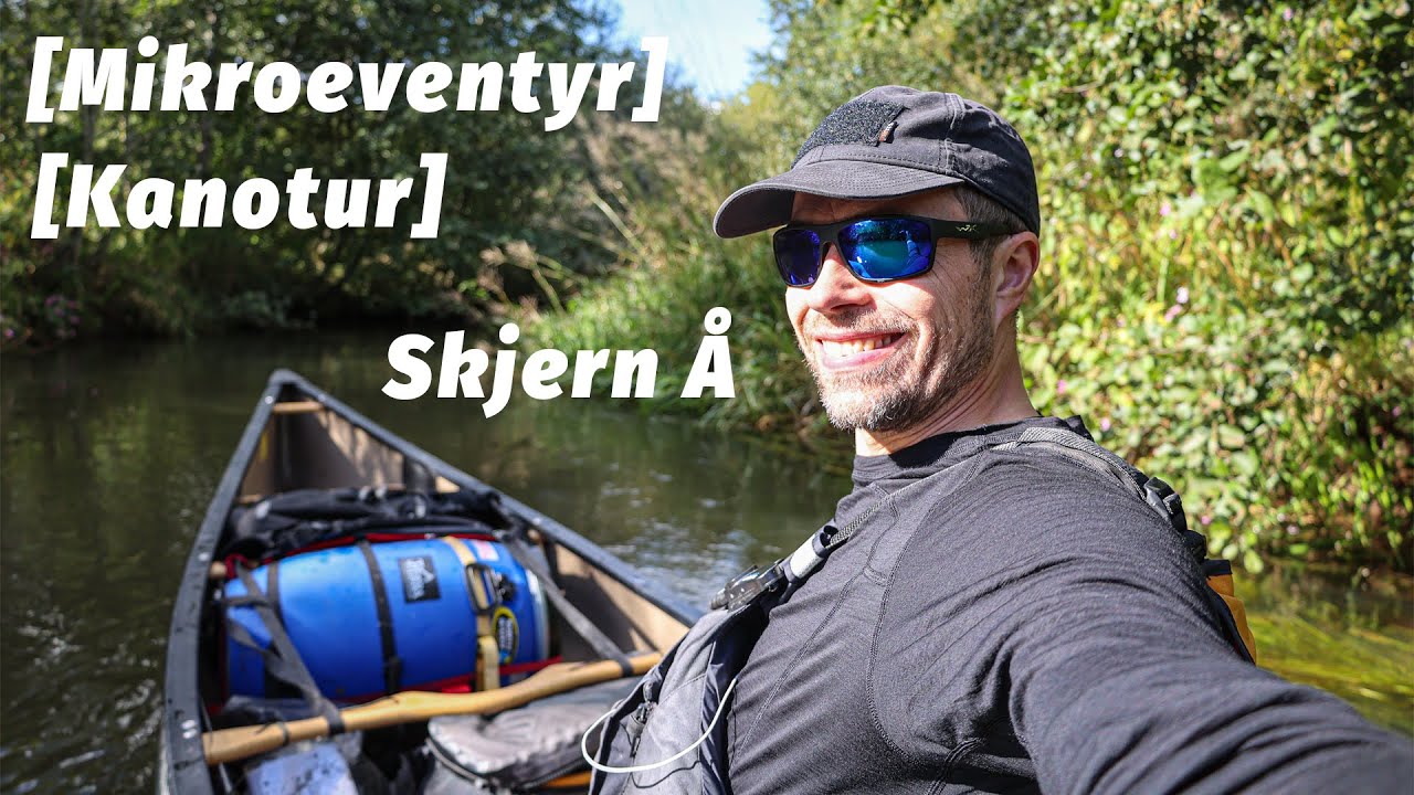 Kanotur på Skjern Å [Mikroeventyr]