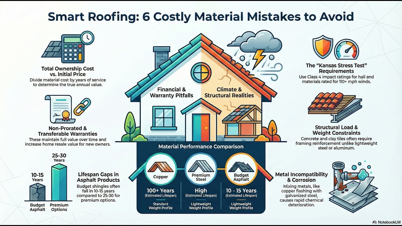 8 Roofing Material Assessment Errors to Avoid | American Roofing Experts 816-608-7773 KS Local Pros!