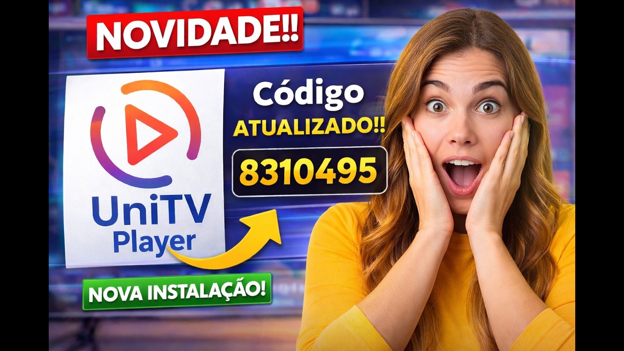 COMO INSTALAR UNITV NA SMART TV | ATUALIZADO 2026 !! | ANDROIDTV, ROKU, SANSUNG, LG, TCL, VIDAA,