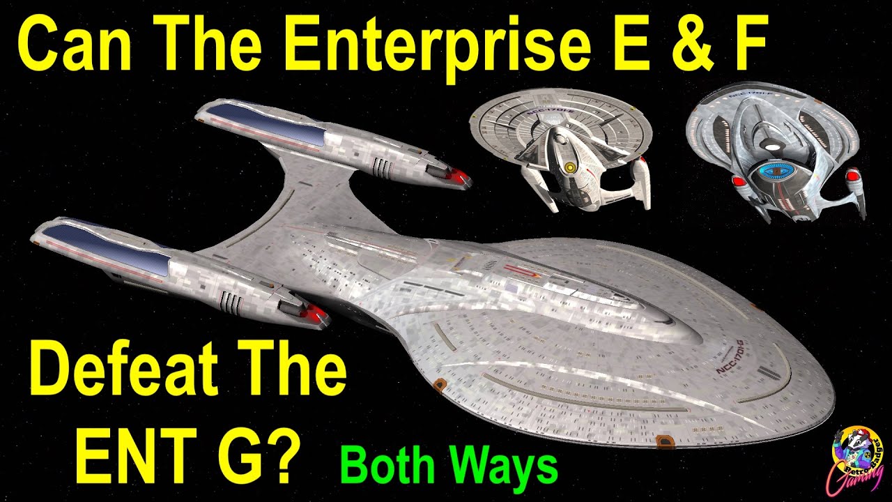 USS Enterprise E & F VS USS Enterprise G (Eclipse Class) - Star Trek Starship Battles