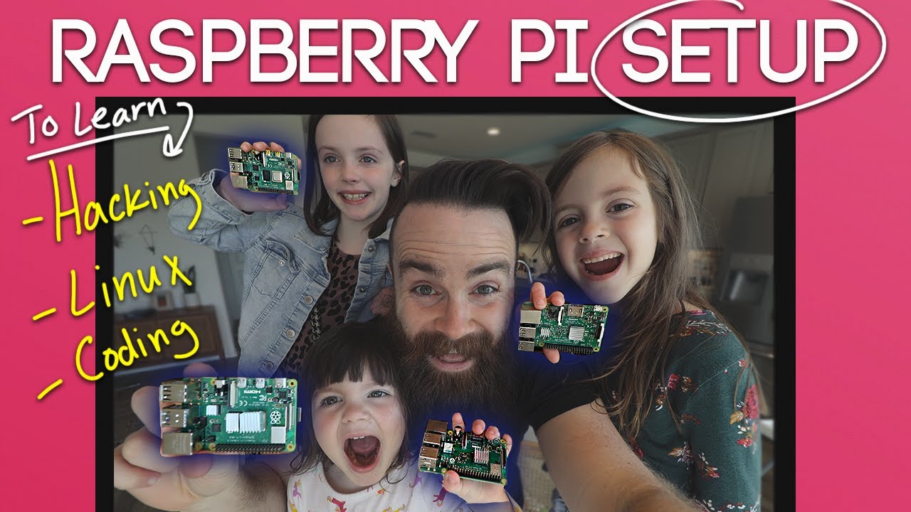 How to Setup a Raspberry Pi LEARNING Desktop (Linux, Hacking, Coding)