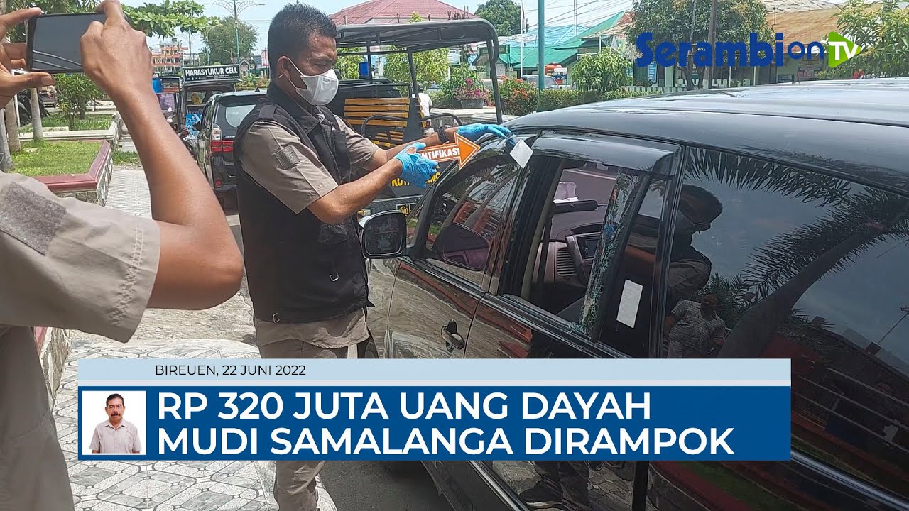 Rp 320 Juta Uang Operasional Dayah MUDI Samalanga Dirampok di Bireuen