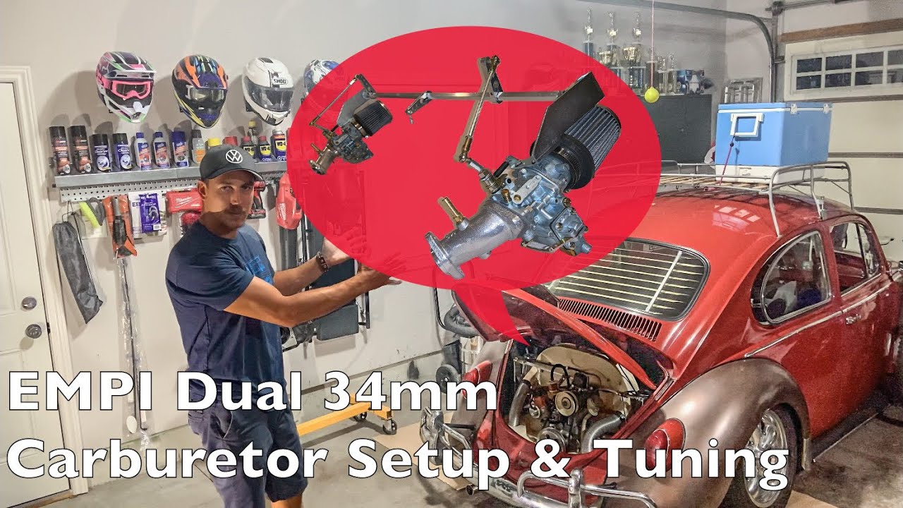 EMPI Dual 34mm EPC Carbs on Air-Cooled VW Beetle | Setup & Tuning