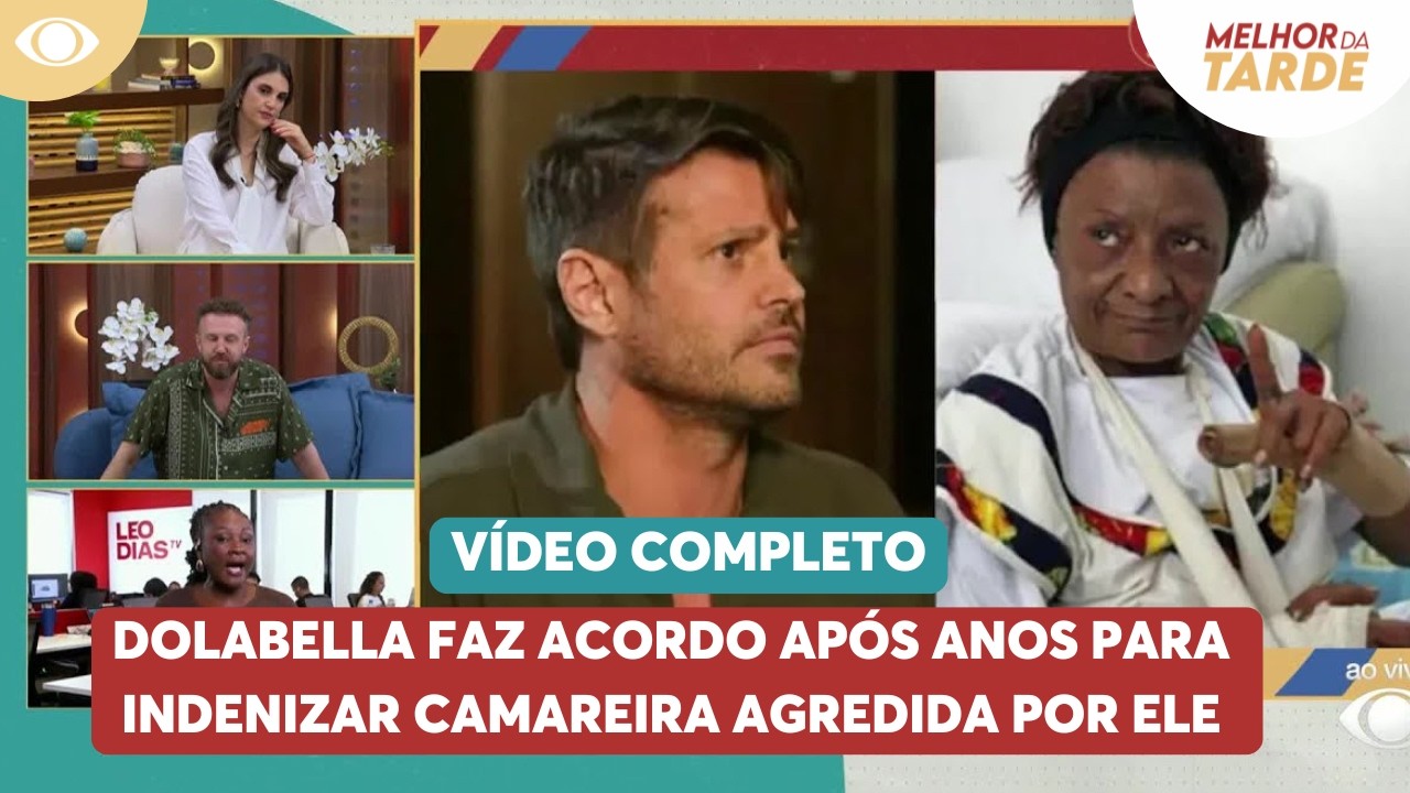 Dado Dolabella faz acordo após anos para indenizar camareira agredida por ele | Melhor da Tarde