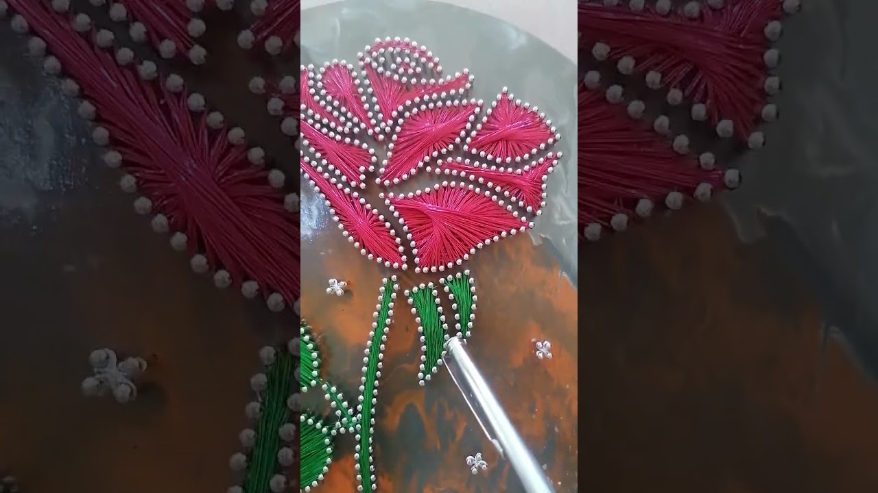 #Filografi Gül Deseni Tel Sarım Tekniği ve Püf Noktaları. Usta Öğretici Kaya Tuncer.