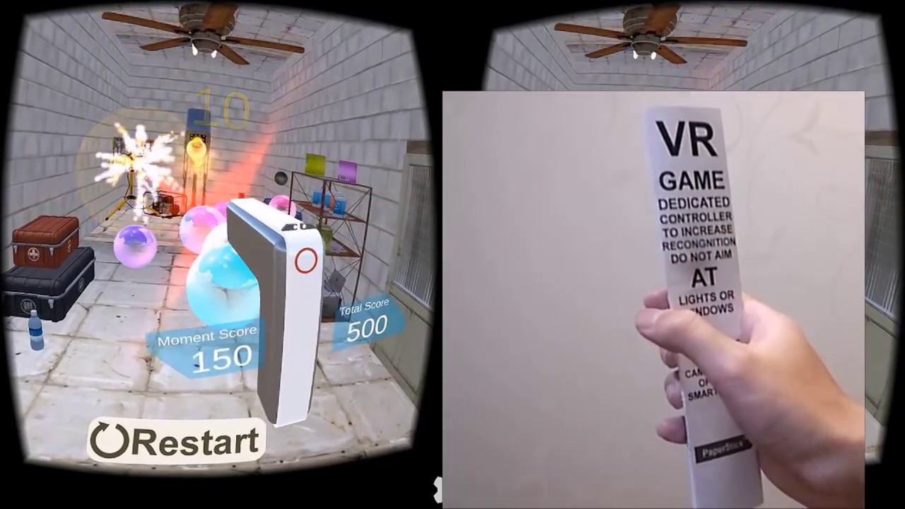 DIY PaperStick VR Controller