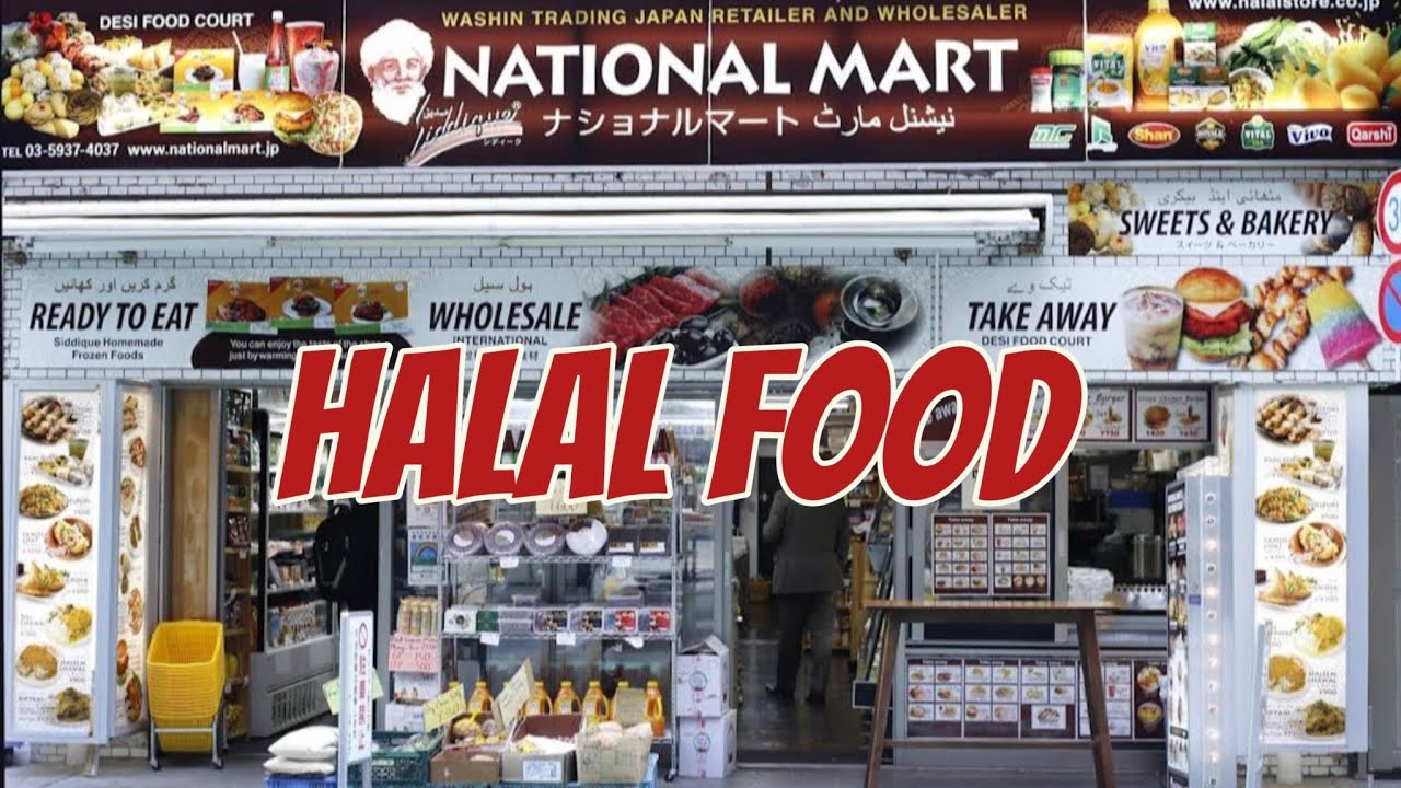 TASTY Halal Food Adventures in Tokyo's National Mart Shin-Okubo!
