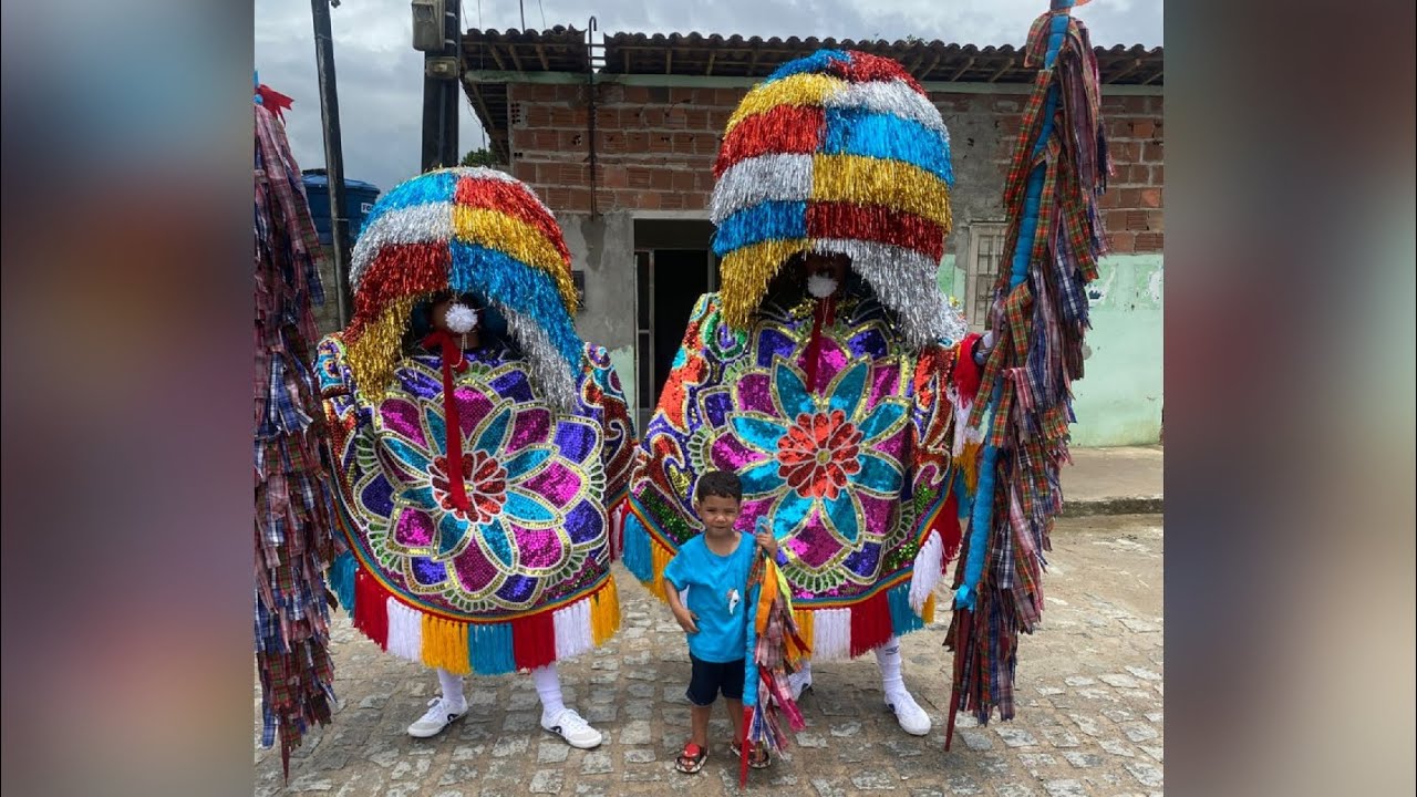 SAIDA DE CASA DOS CABOCLOS CAUAN E RYAN FILHOS DO MESTRE CABOCLO DODÓ