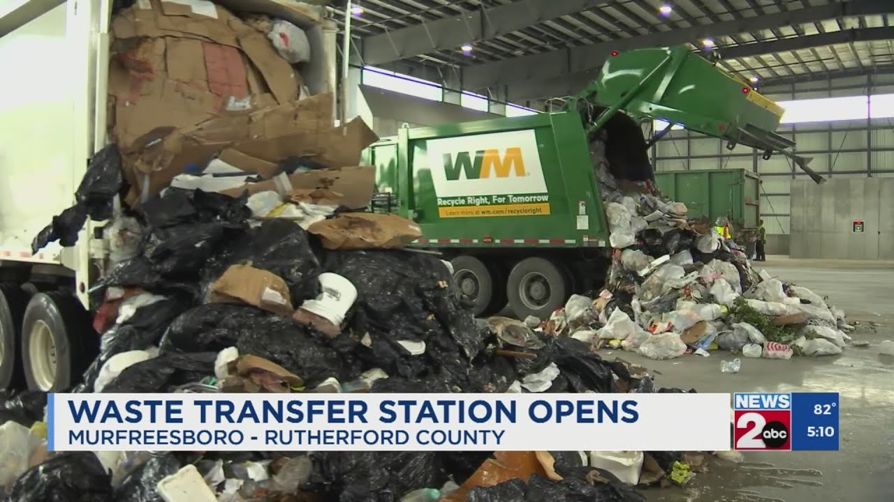 Waste transfer station opens in Rutherford County, TN