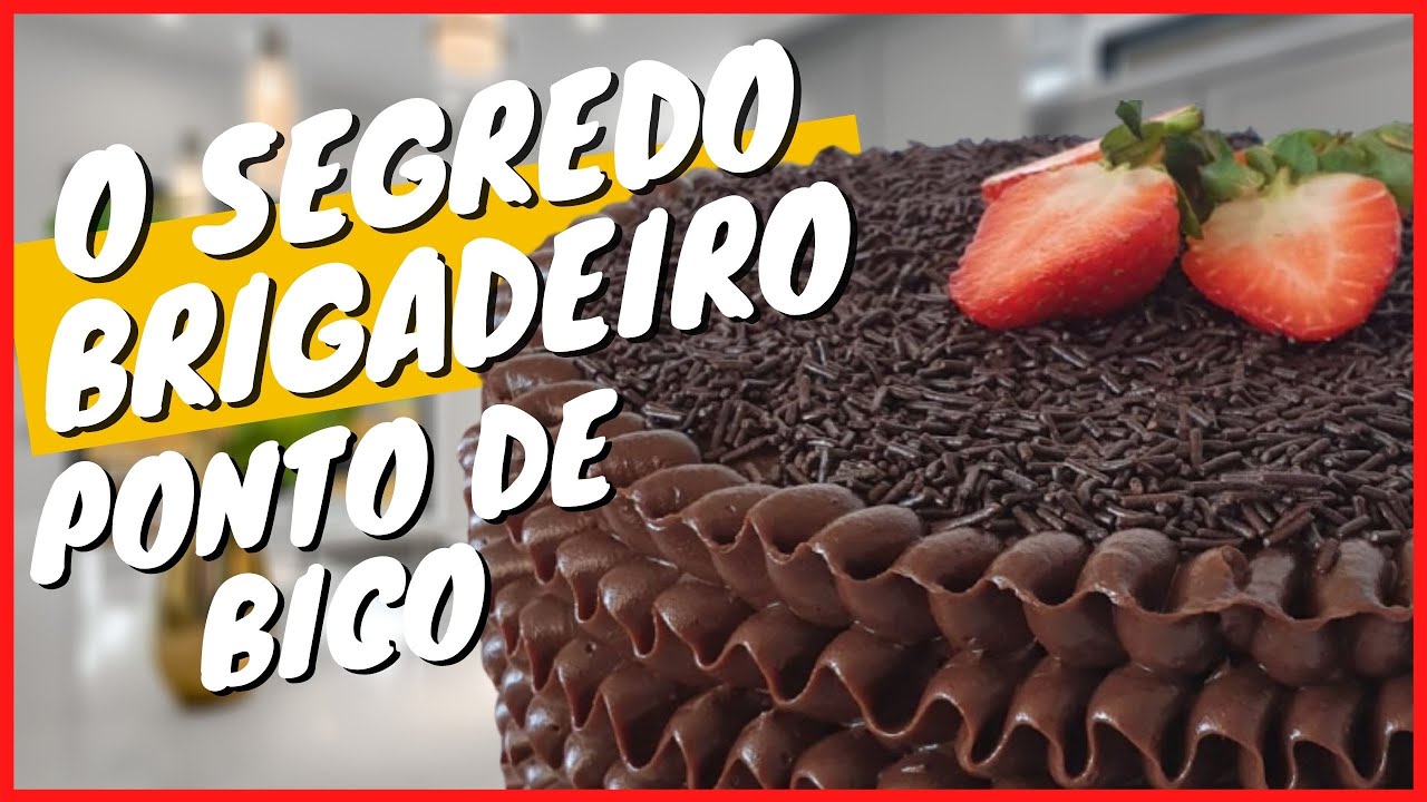 COMO FAZER BRIGADEIRO EM PONTO DE BICO - Recheio, Cobertura e Decoração, RECHEIO DE BRIGADEIRO FACIL