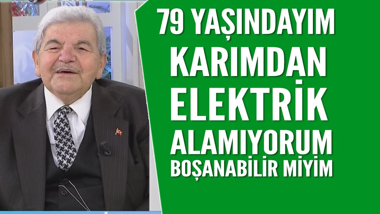 Karımdan elektrik alamıyorum boşanabilir miyim?