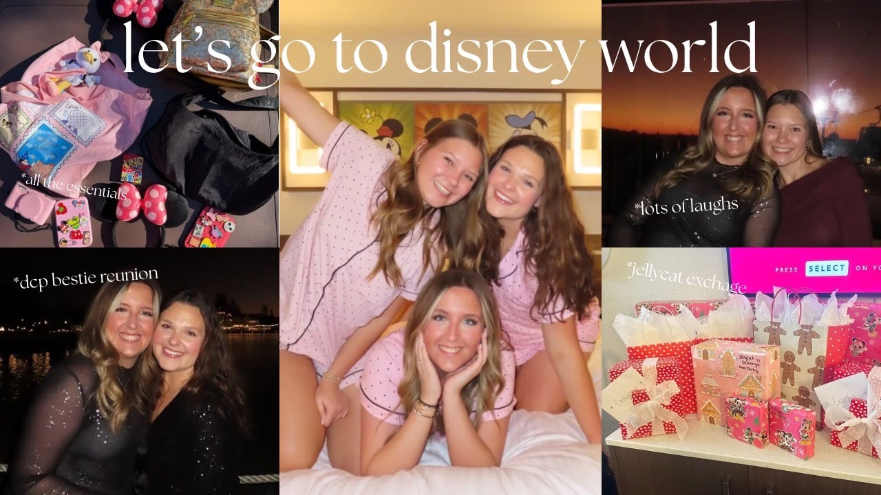 LET'S GO TO DISNEY: traveling, nye resort hopping, jellycat exchange | dcp reunion 2026