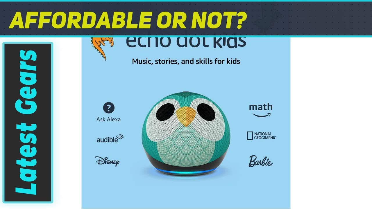 Amazon Echo Dot Kids (5th Gen): Best Smart Speaker for Kids