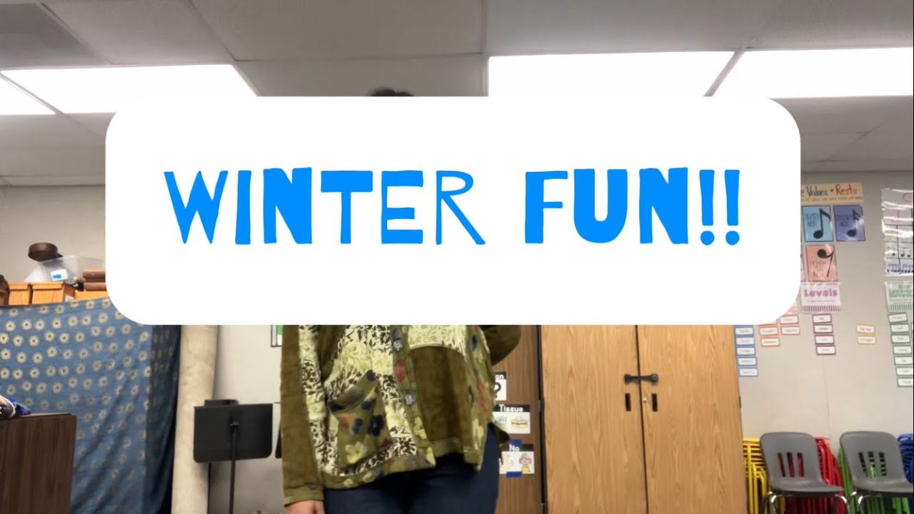 Winter Fun MOTIONS and LYRICS