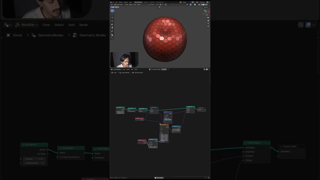 Procedural Animation with Geometry Nodes in Blender | Day 08 