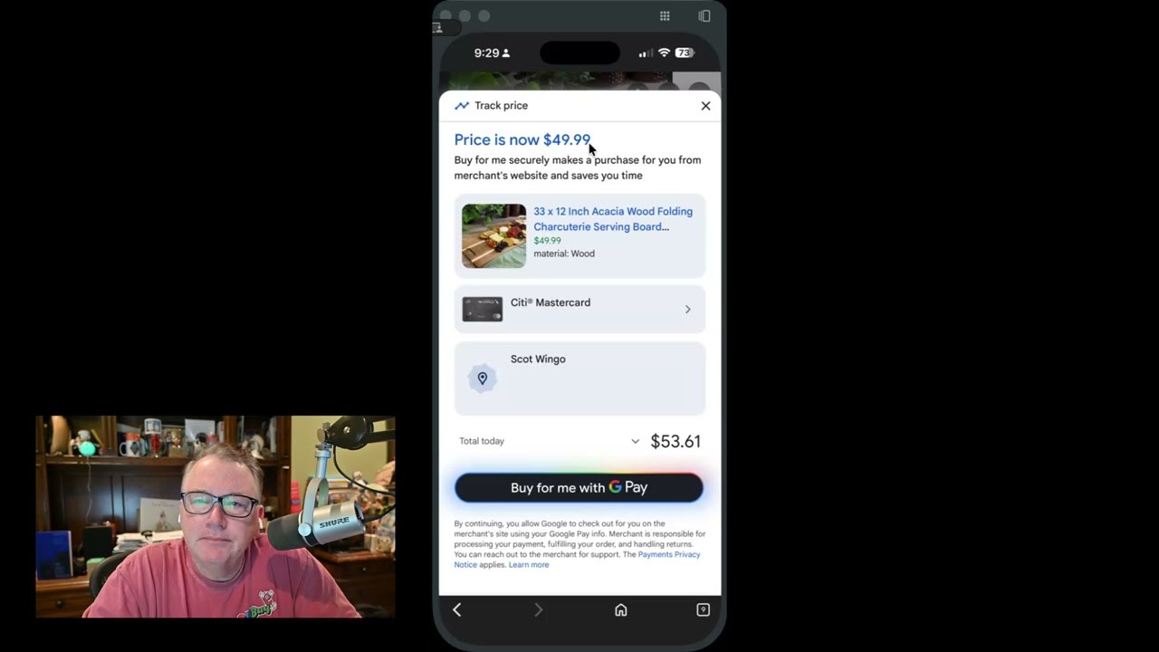 Google 'Buy for Me' Live demo - Google Gemini Agentic Commerce