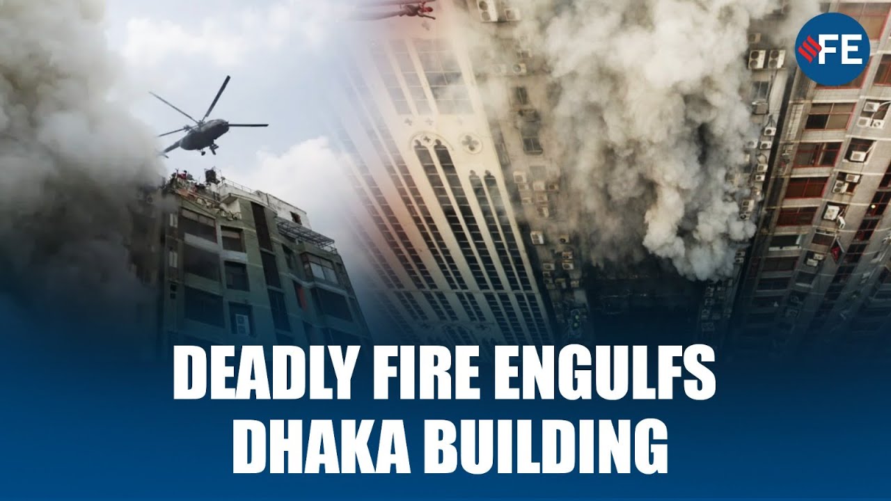 Deadly Fire Kills 6 In Dhaka Residential Building